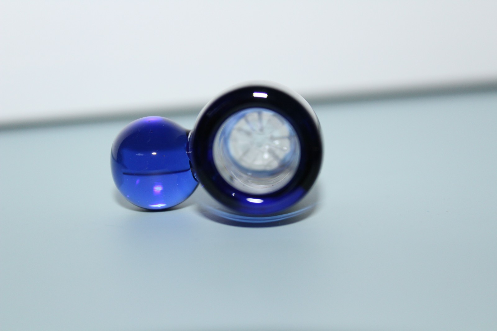 14mm NITRO WAVE Slide Bowl Tobacco w/built-in screen Glass Slide 14 mm