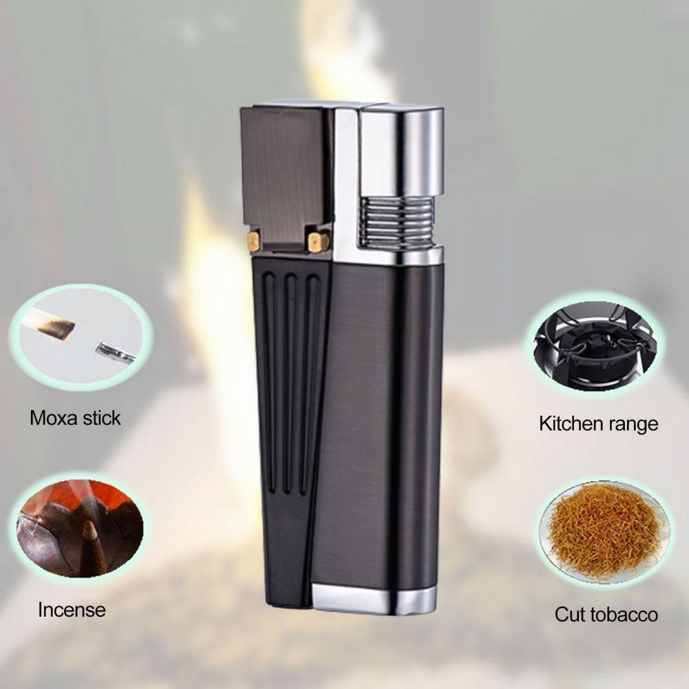 2 in 1 Lighter Pipe Metal Lid Tobacco w/Free Screen Porable Smoking Accessories