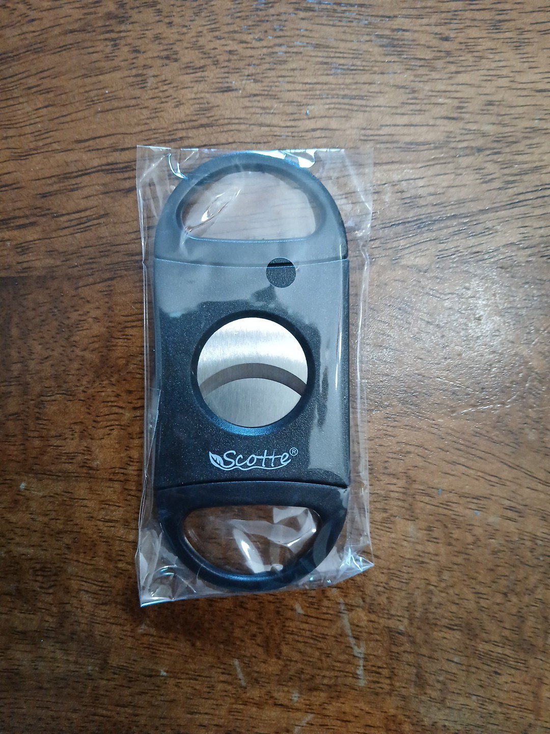 Cigar Set Classic Pocket Cigar Cutter V-Cut Sharp Stainless Steel Blade Scotte