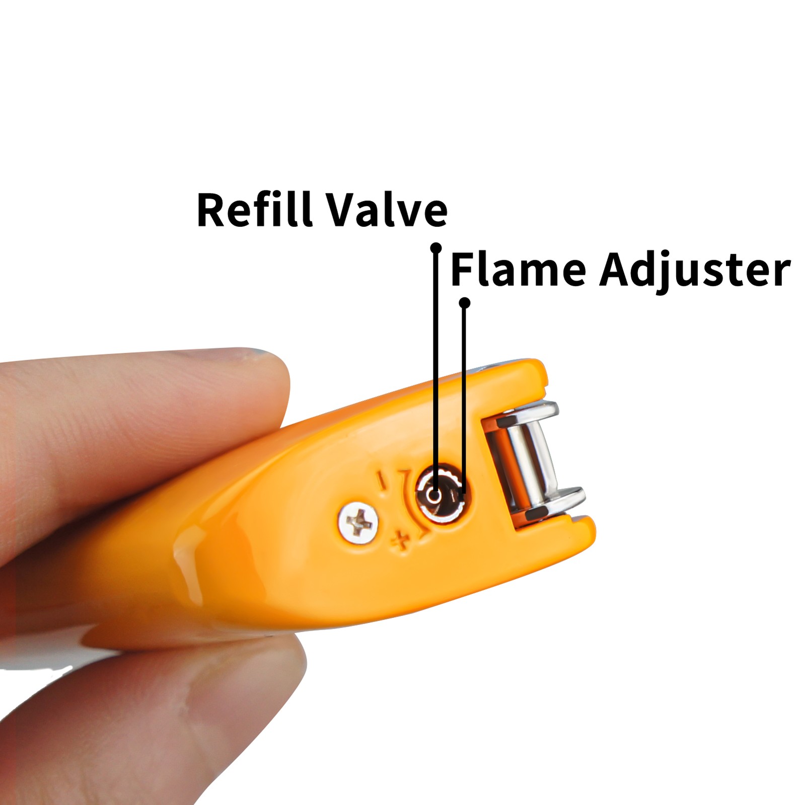 Pocket Yellow Windproof Metal 1 Jet Flame Cigar Cigarette Lighter W/Cigar Punch