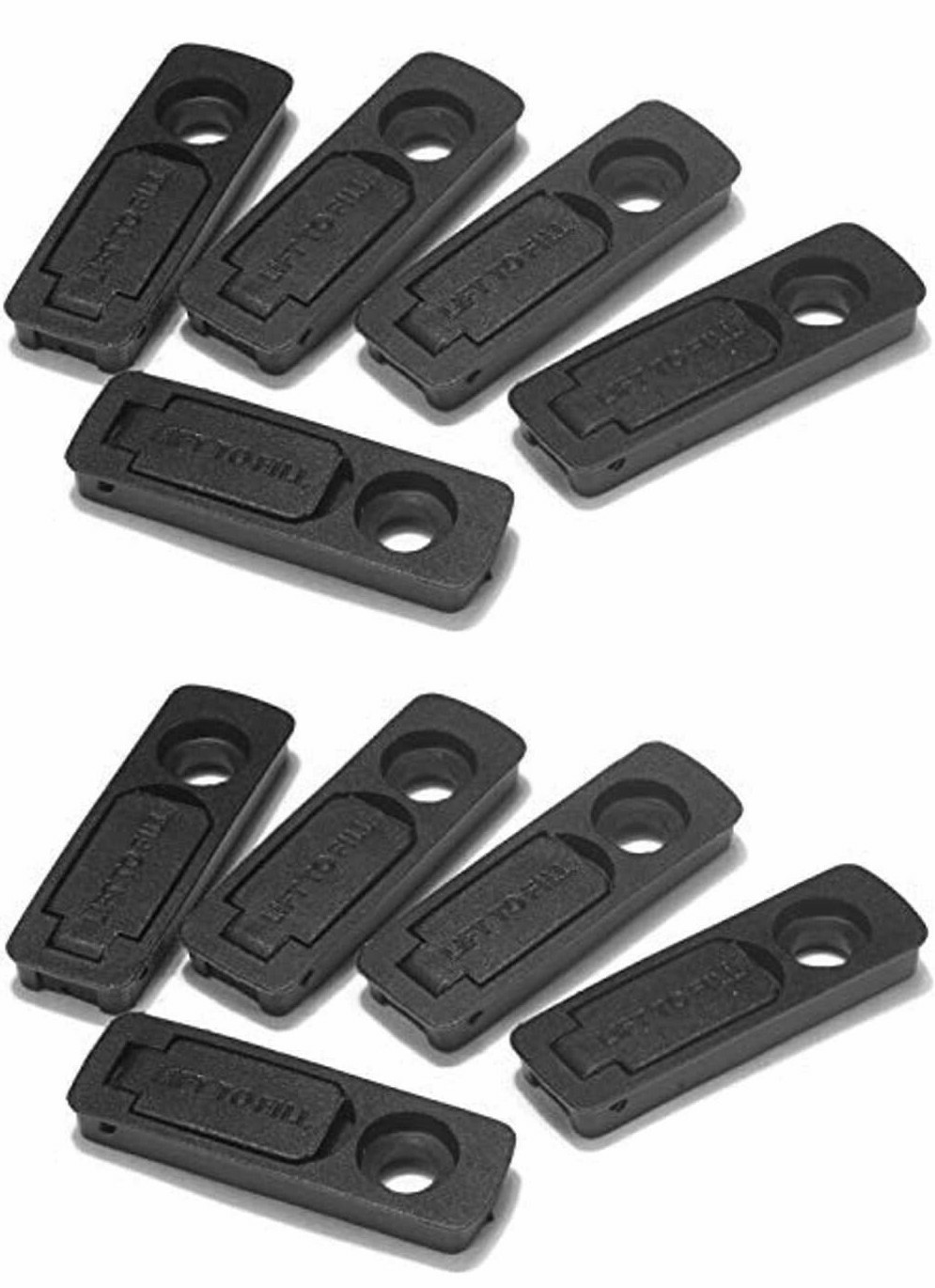 USA SELLER – 10PCS Lighter Anti-Evaporation Gasket Rubber Bottom, Works In Zippo