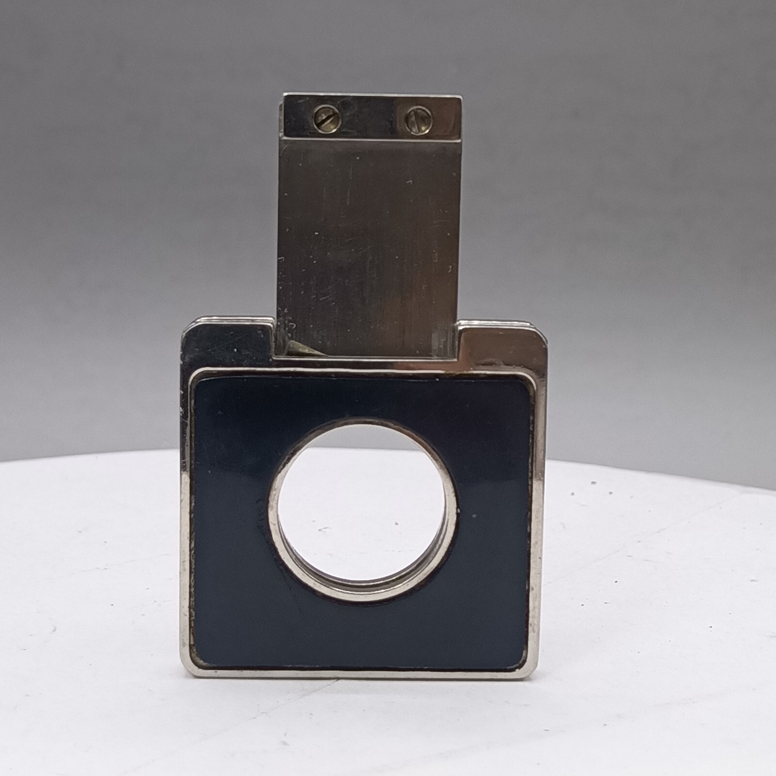Vintage Thin Square Italian Unique Pocket Cigar Cutter – Stainless Steel Blade