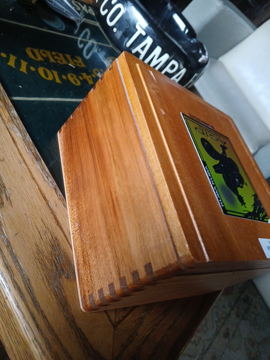 ACID KUBA KUBA EMPTY WOODEN CIGAR BOX