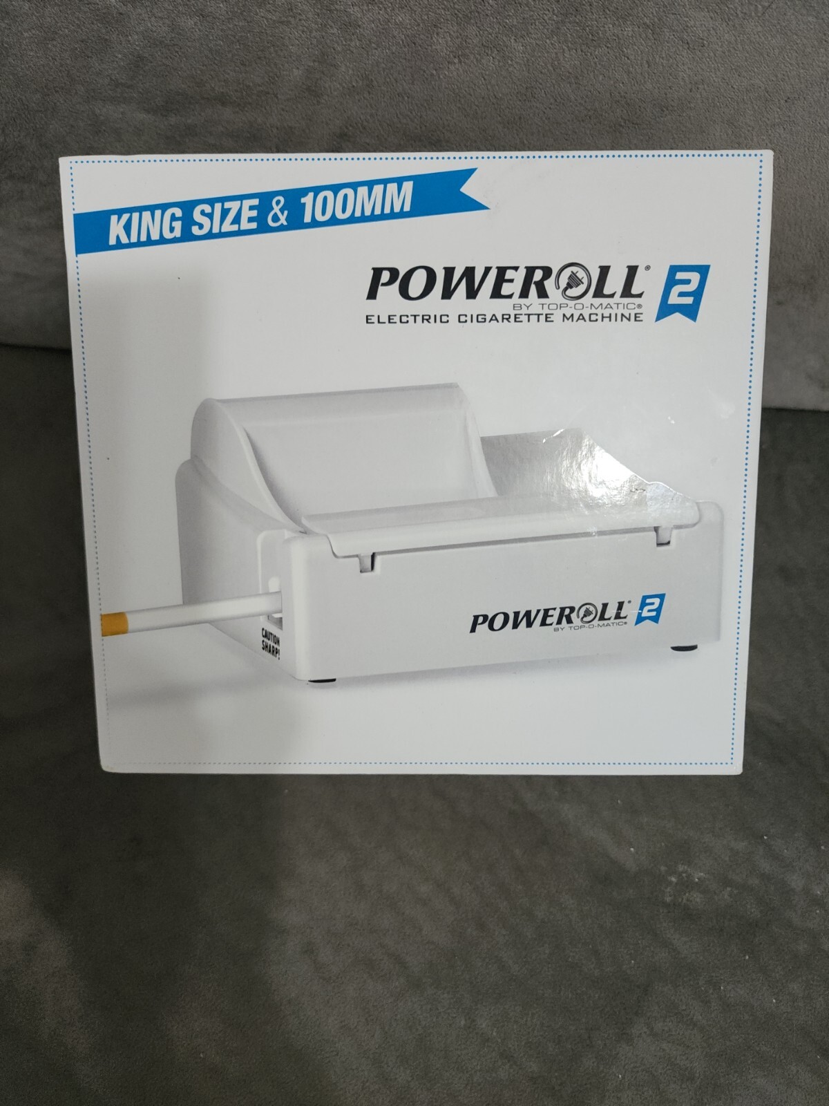 POWEROLL 2 Top-O-Matic Electric Cigarette Machine – King Size & 100mm NEW