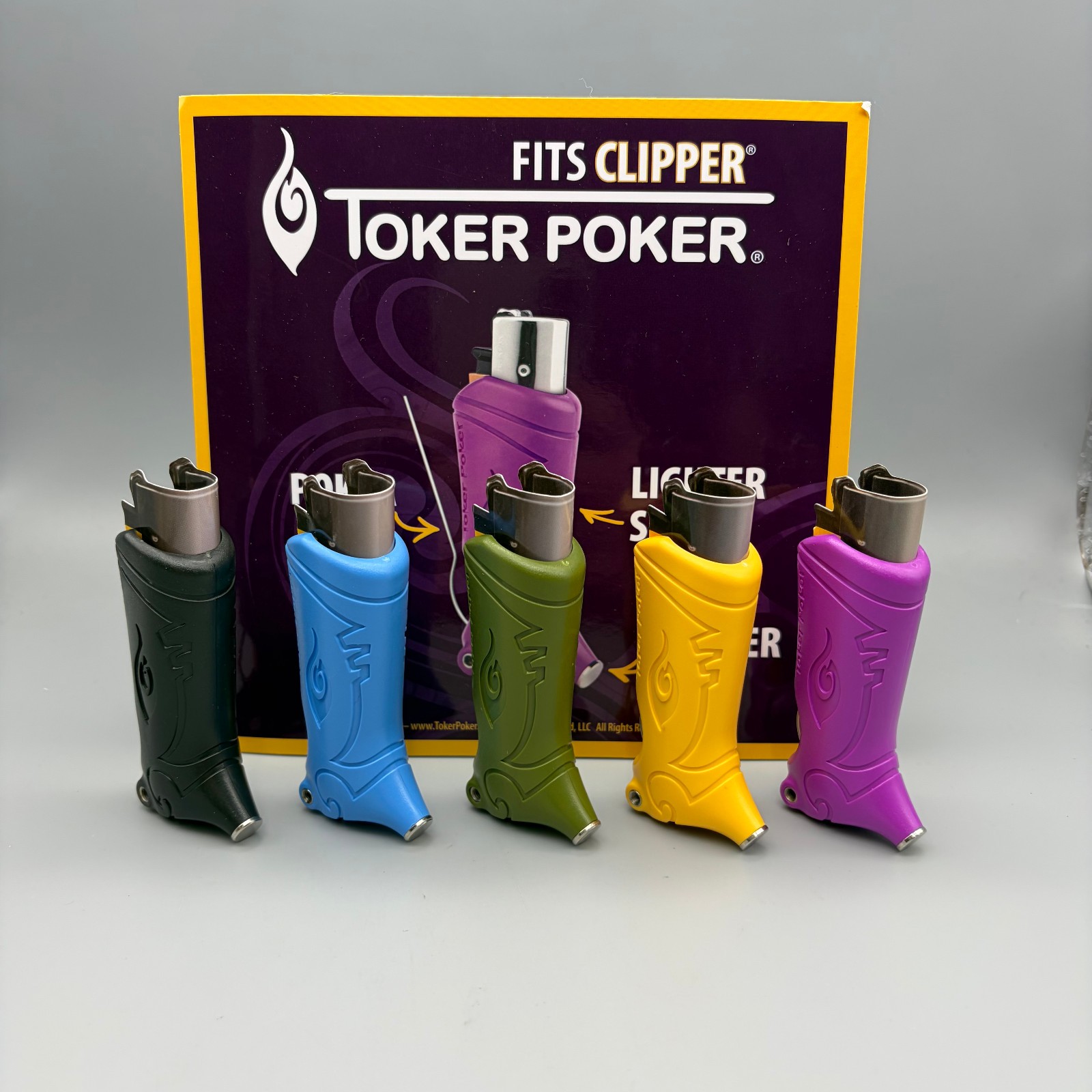 Pick Your Own Toker Poker Sleeve Assorted Colors and Zong Wick w/ Free Shipping