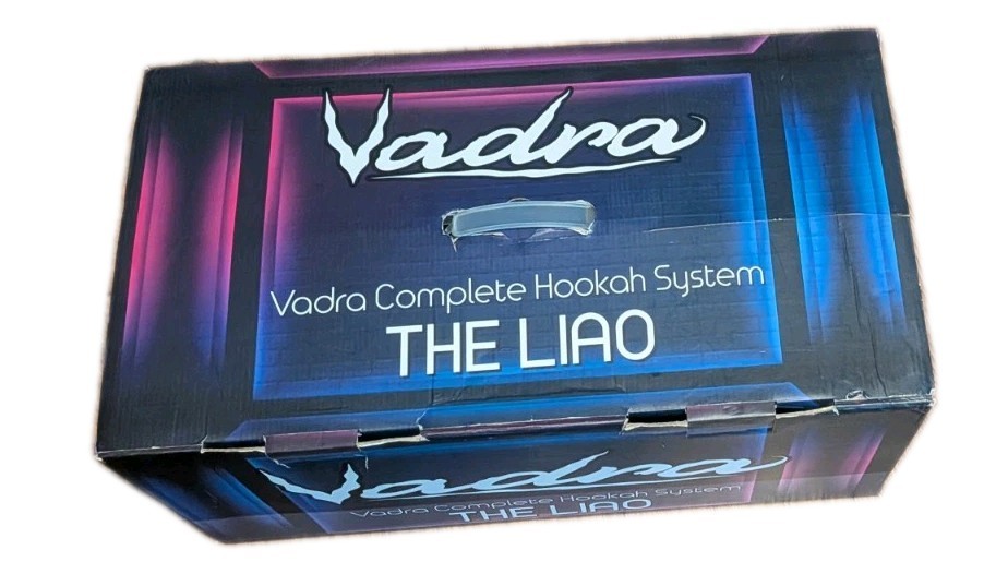 23″ Hookah Set – LIAO by Vadra Hookah Complete 1 Hose Set Open Box New Rainbow