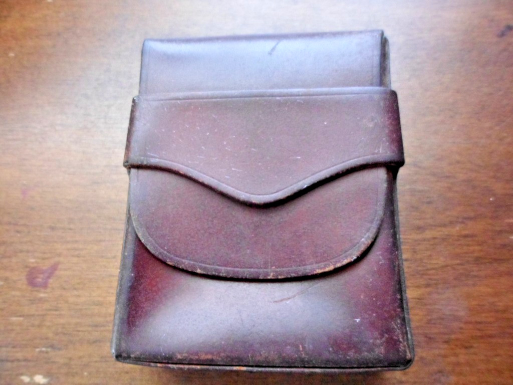 Vintage Peter Bain by Pioneer Leather Cigarette Case