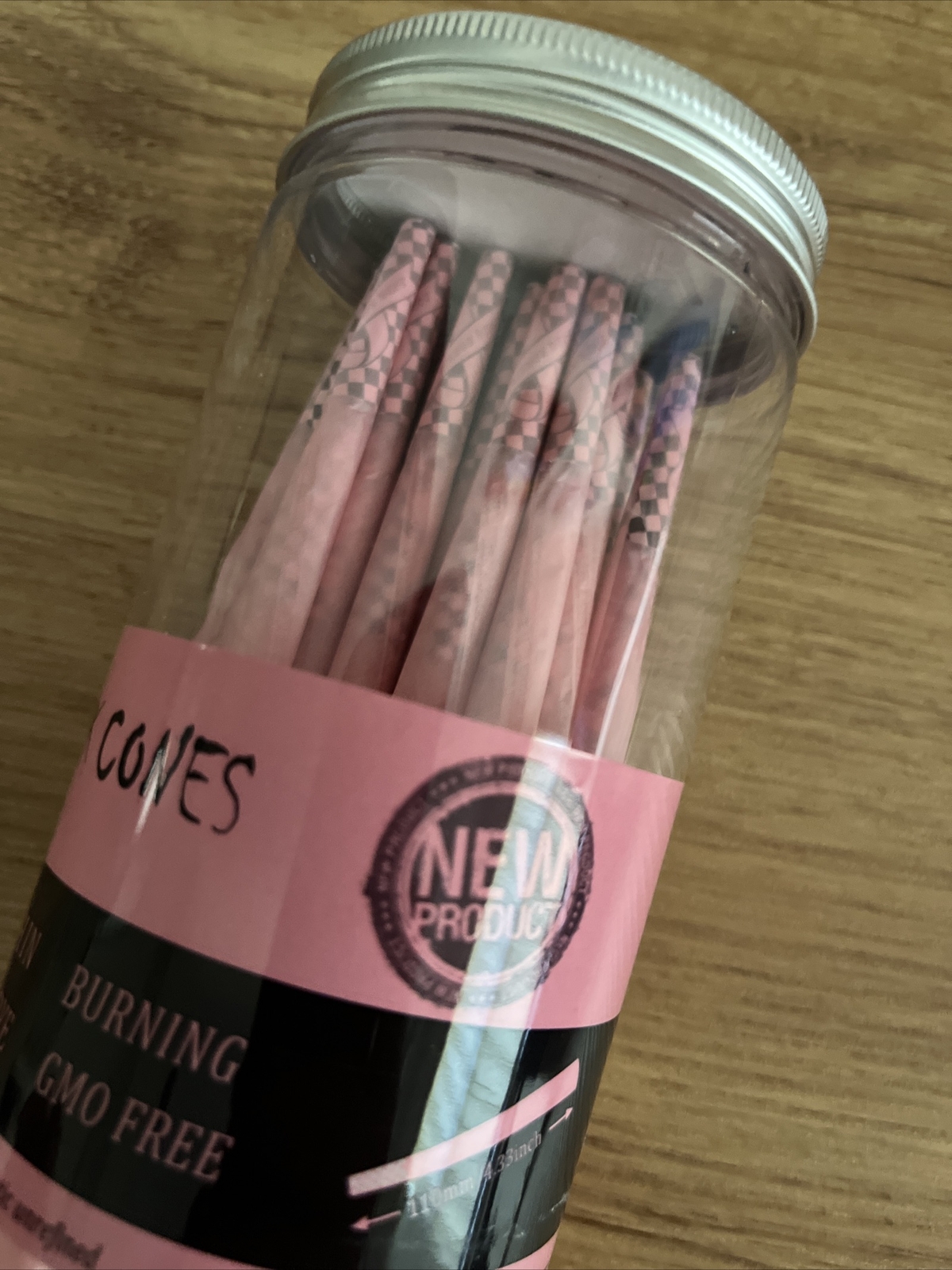 Pink Pre rolled Cones 60 Pack Rolling Papers King Size NEW