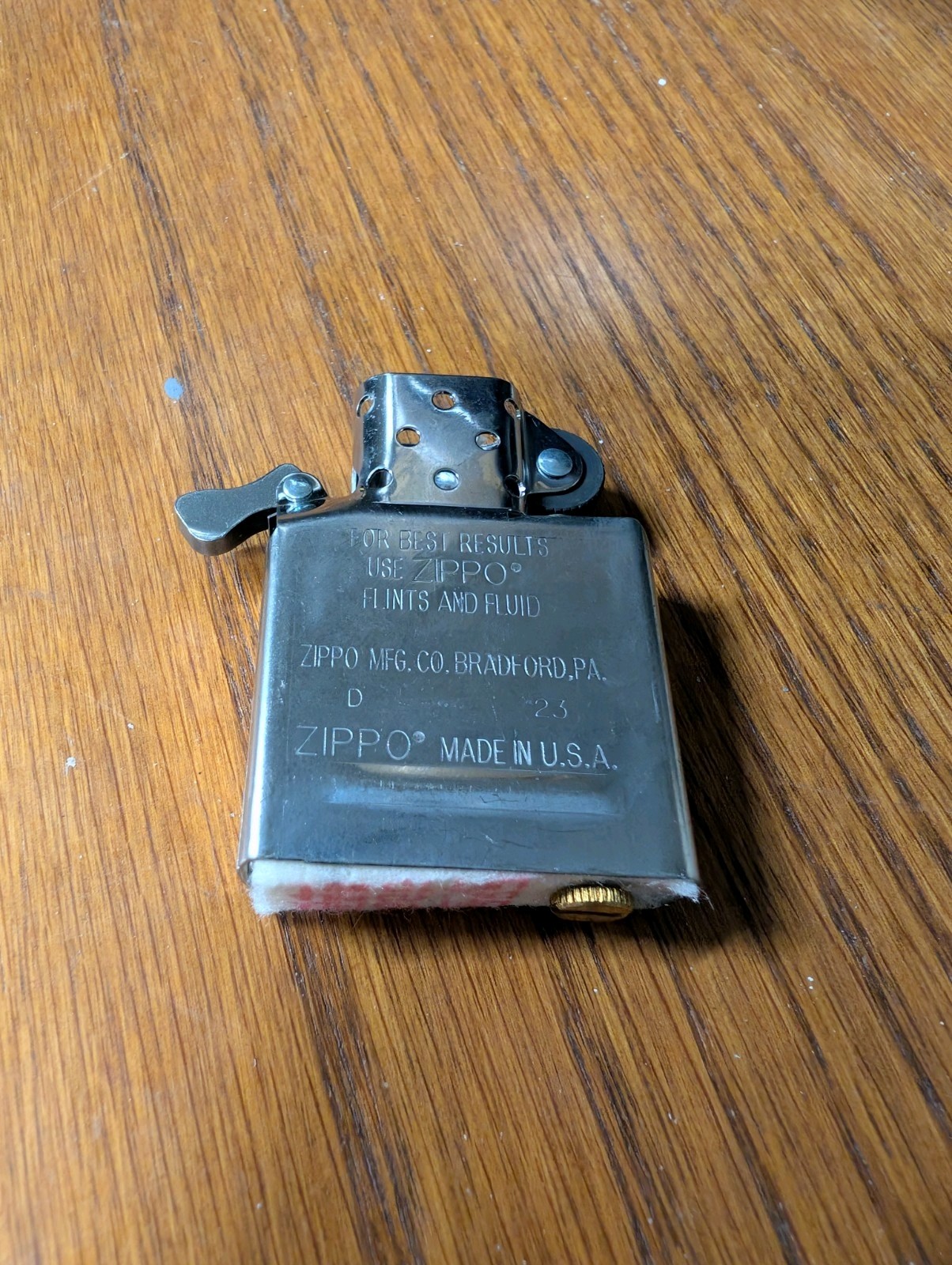 Genuine Zippo Flint Insert Replacement. Never Fired Never Used.