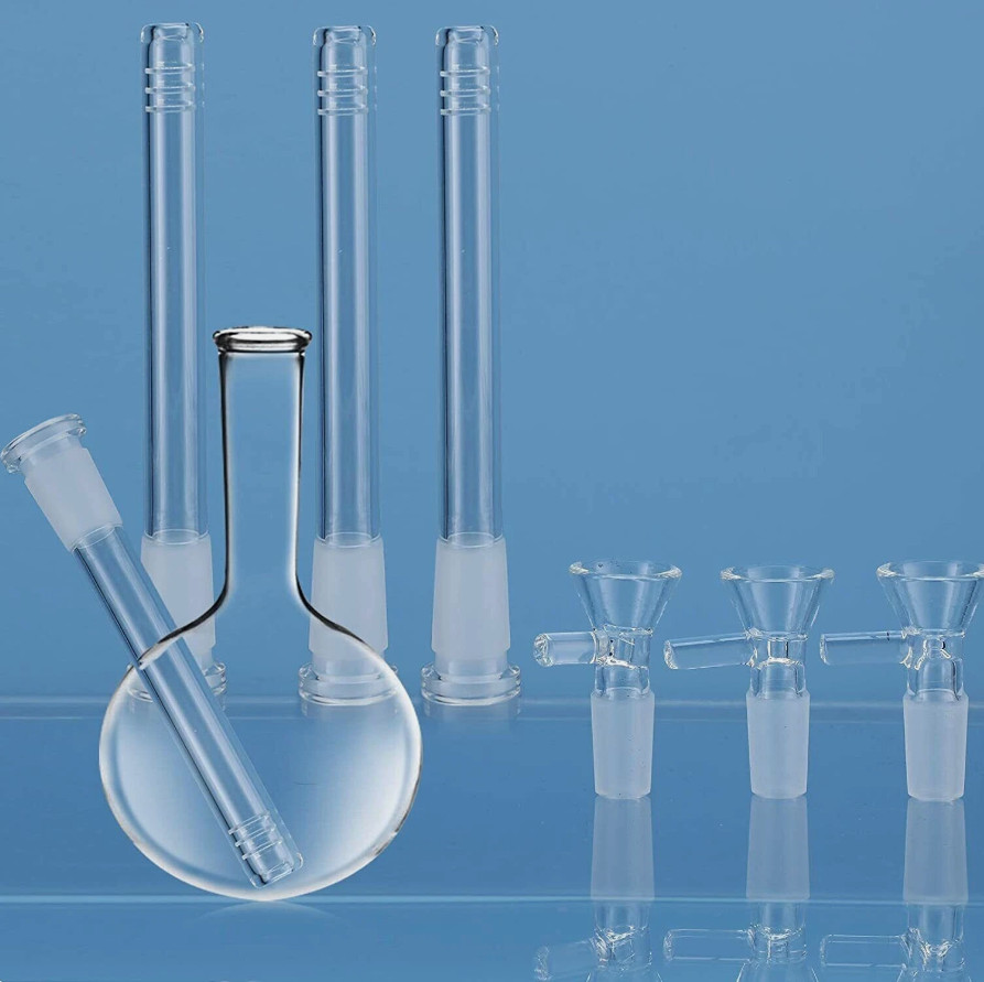 3Pack 4.5″ (insert 3.3”) Downstem +14mm Male Round Bowl