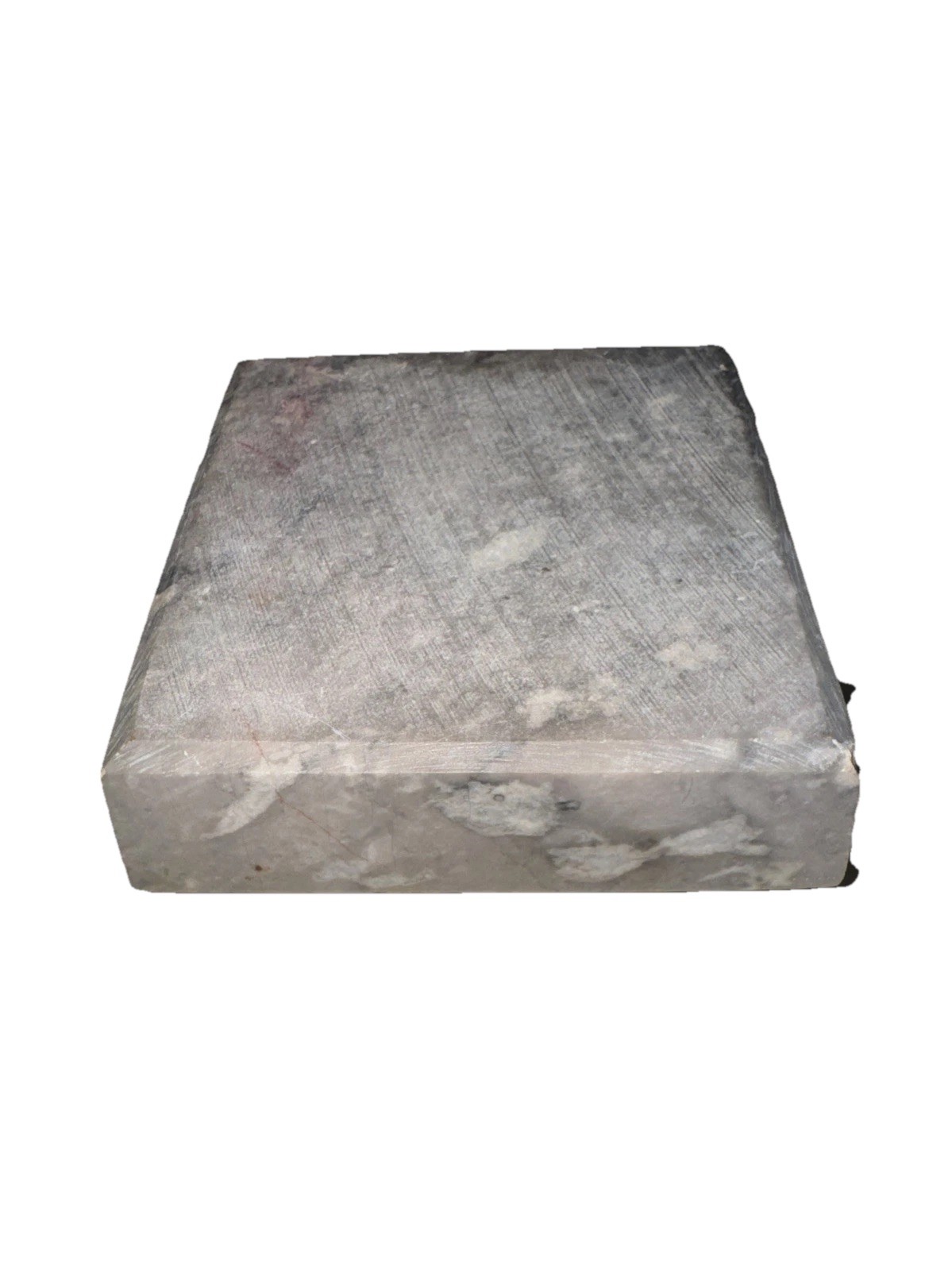 Cuban Crafters Vintage Stone Ashtray Gray Marble Cigar Ashtray Square 4x4x1