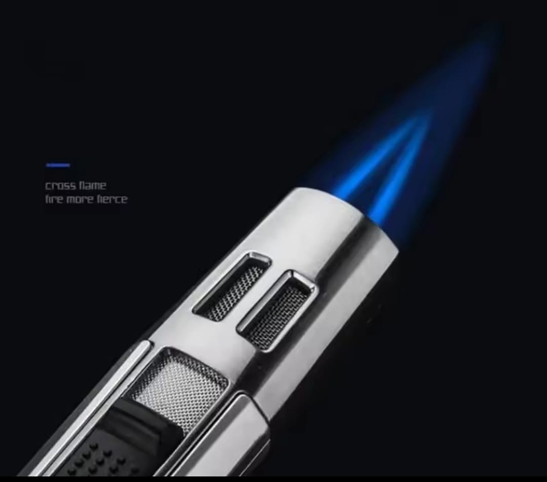 Honest 2 powerful Jet Torch Turbo Windproof Butane Gas Cigar Lighter BBQ Kitchen