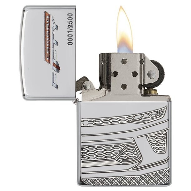 Zippo Chevy Camaro Armor High Polish Chrome 29478 (Series Number May Vary)