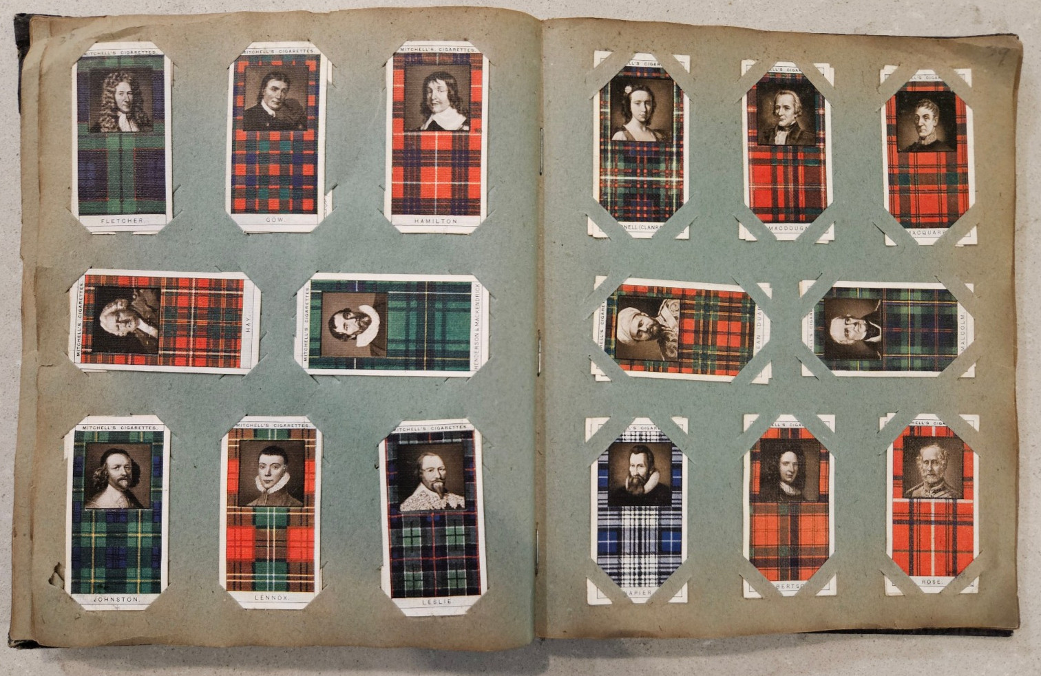 Antique Tobacco Cigarette Card Album 425 Cards 10 Complete Sets Steamers 1927
