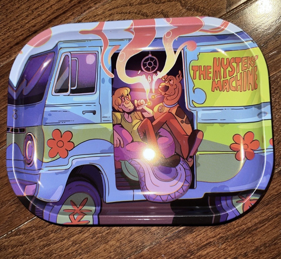 Dr. Smokes Premium Rolling Tray – Shaggy & Scooby Doo – 5.5x 7