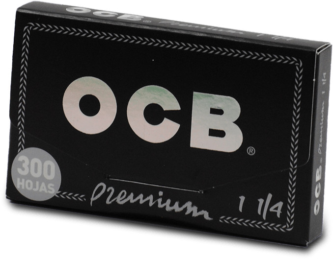 OCB 1 1/4 Rolling Papers JUMBO PACK Premium Thin 300 Lvs/Pk *USA SHIPPED*