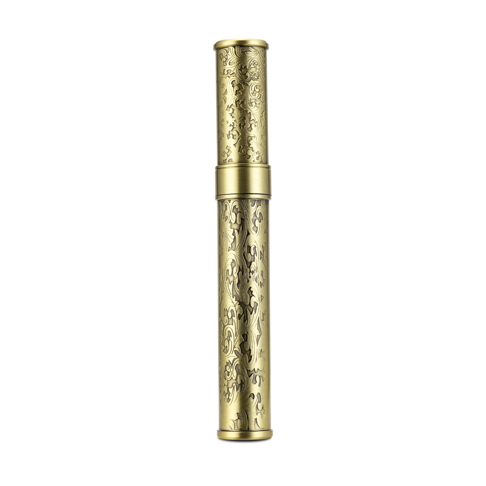 CIGARLOONG Cigar Tube Stainless Steel Travel Single Tube for 55 Ring Gauge Cigar