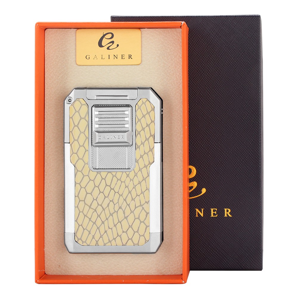 Galiner Jet Torch Cigar Lighter Cutter Holder Cigar Punch Refillable Butane Gas