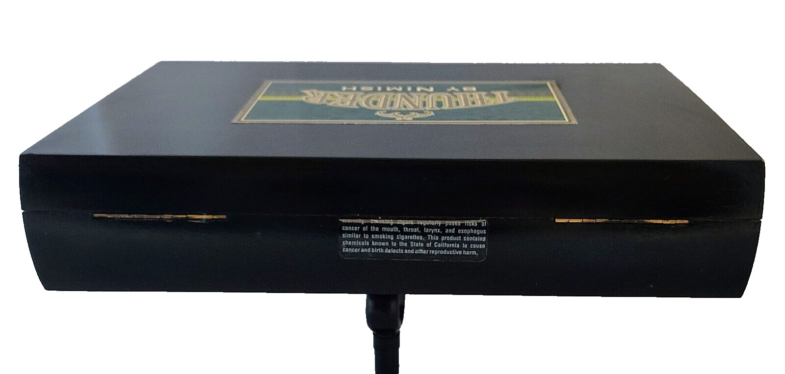 Thunder Nimish humidor stash box wooden hygrometer humidifier cigar box