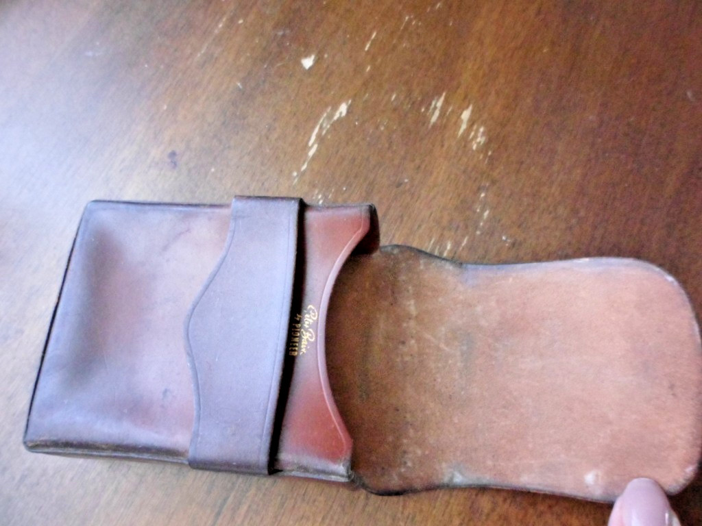 Vintage Peter Bain by Pioneer Leather Cigarette Case