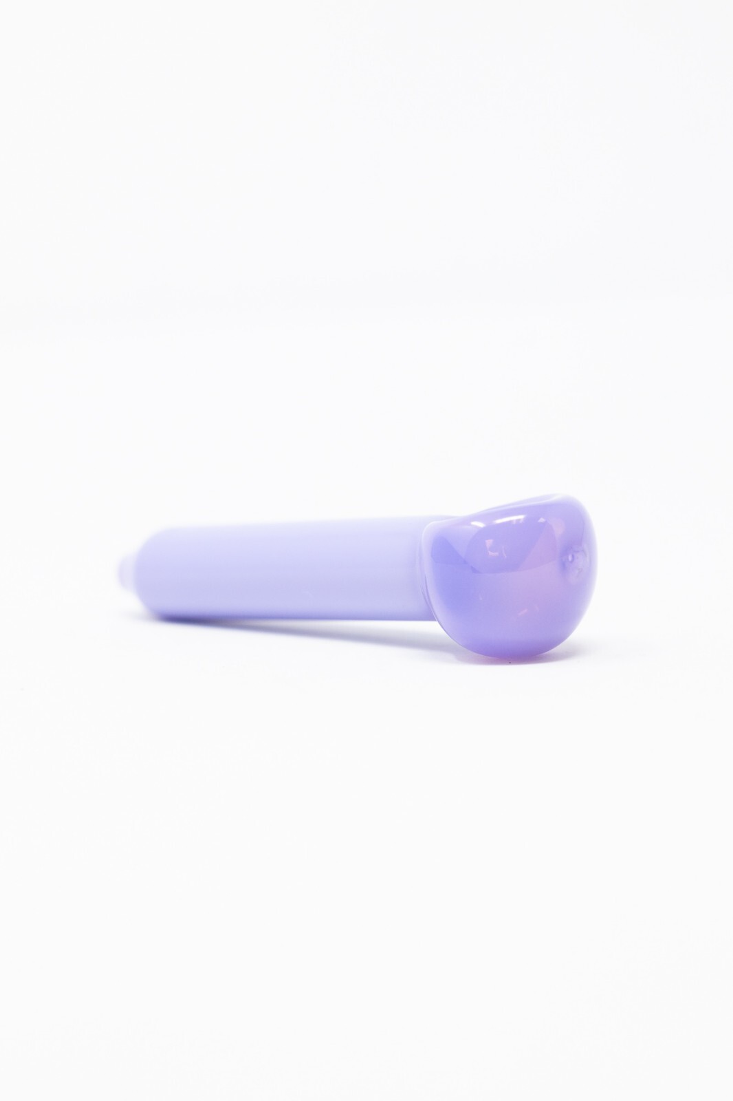4″ Collectible Lavender Purple TOBACCO Glass Handmade Smoking Pipe