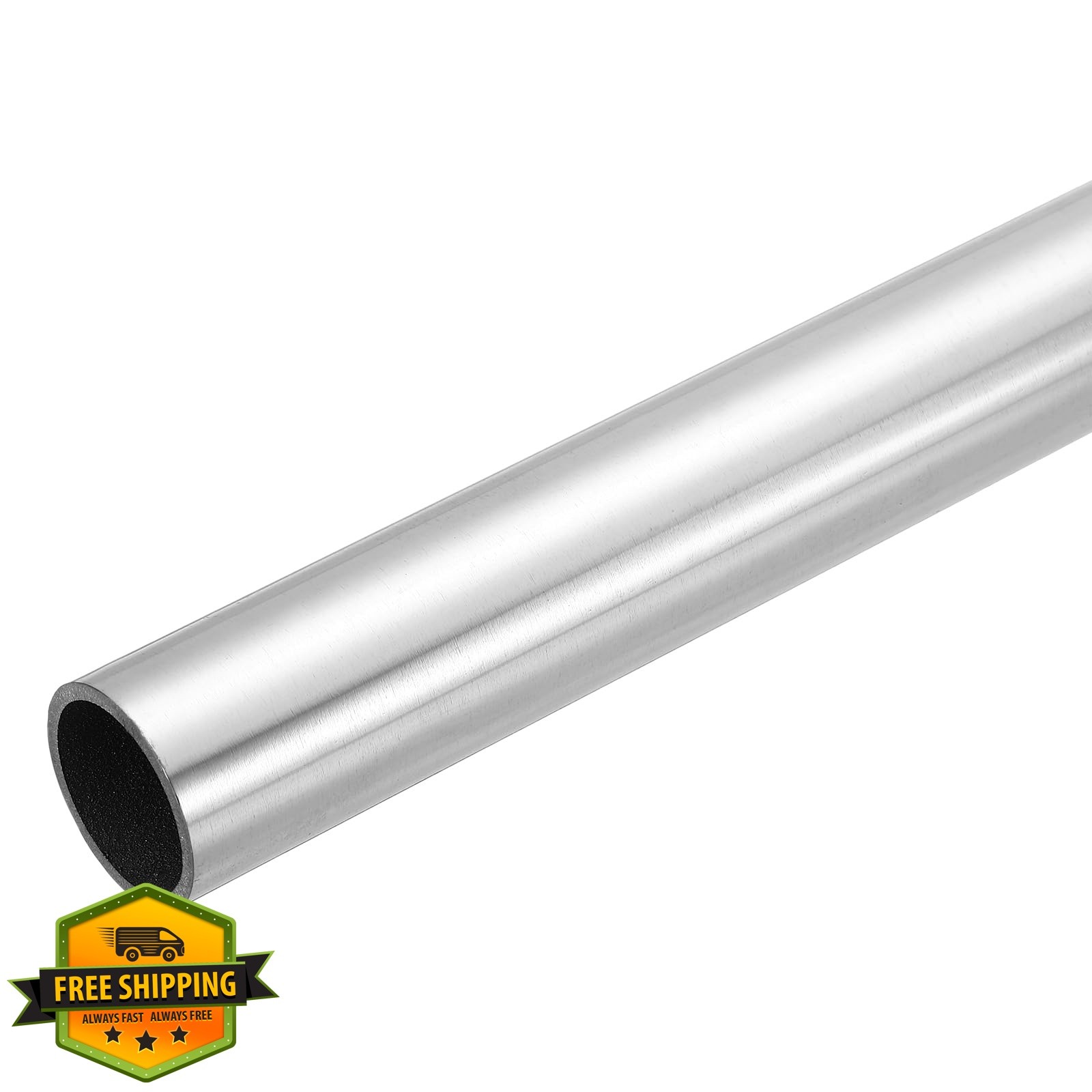 uxcell 2.5mm Thick 26mm OD 17mm ID 254mm Stainless Steel Tube