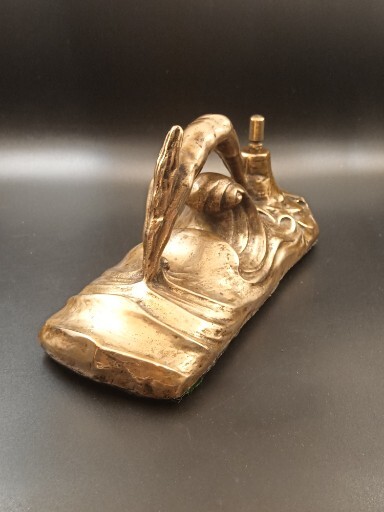 Stunning Antique French Erotic Sea Nymph Art Nouveau Striker Wand Lighter – RARE
