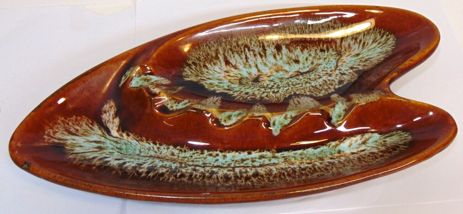 Vintage Ceramic Ashtray Retro Tobacco Cigarette Holder Mid Century Decor USA