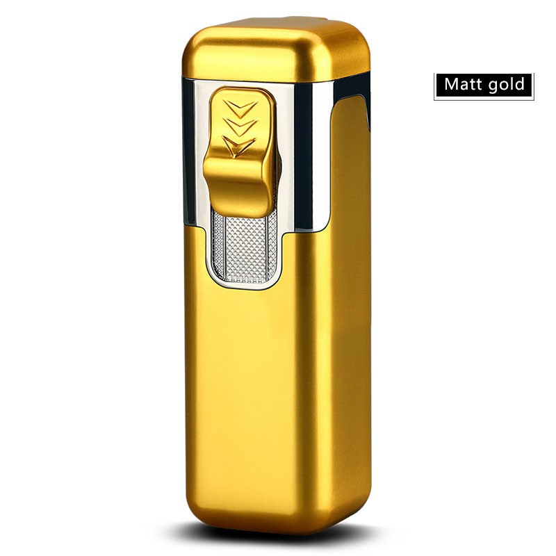Torch Lighter Quad 4 Jet Blue Flame Refillable Butane Cigar Lighter with Punch