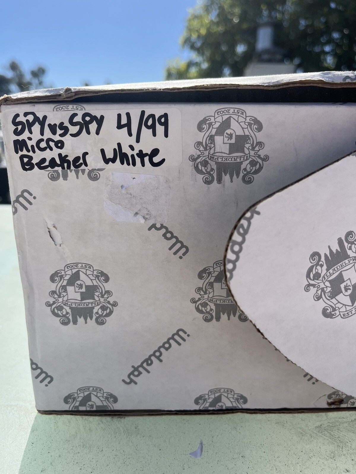 Rare Illadelph Signature Series Spy Vs Spy Mini Beaker