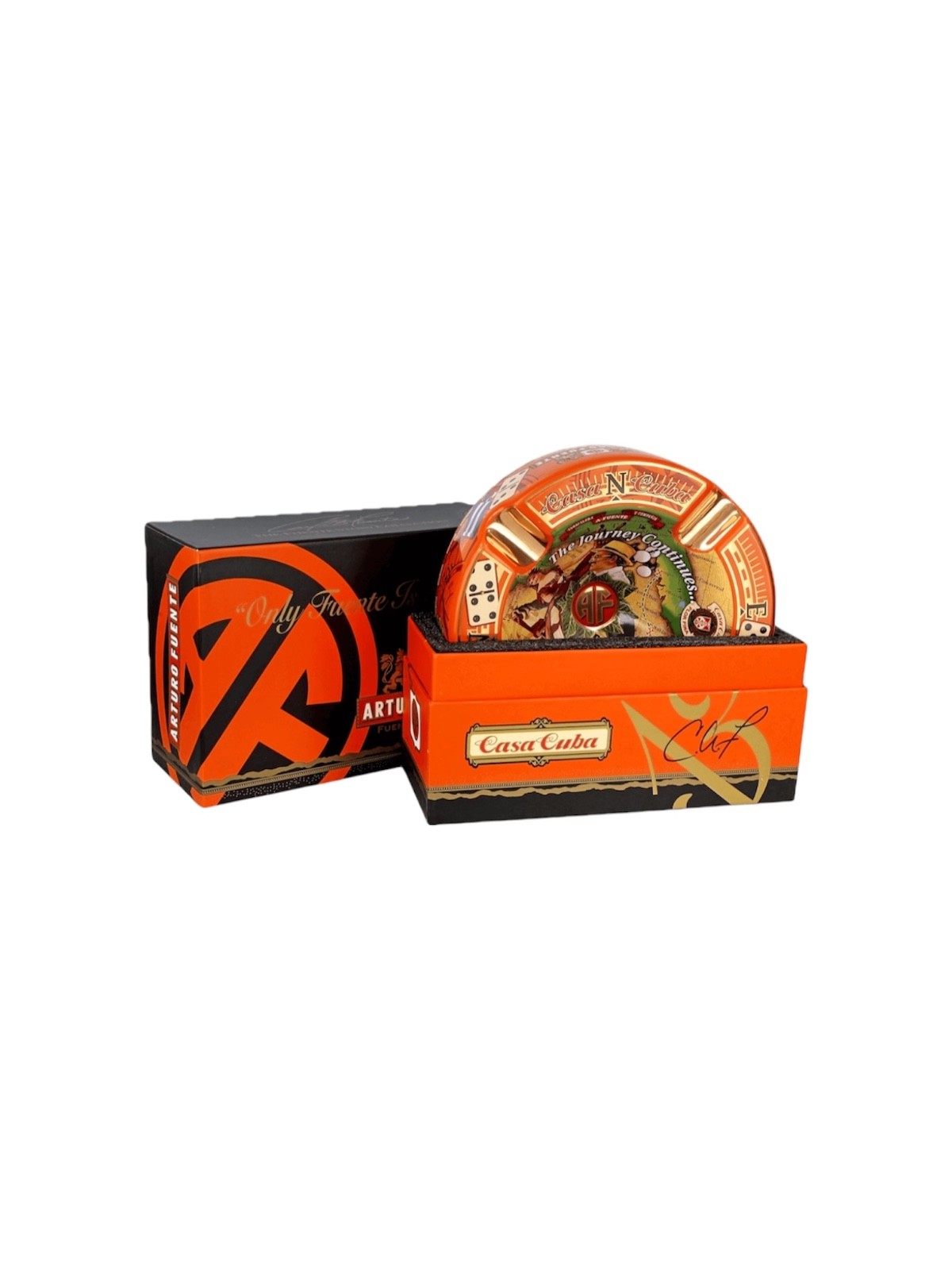 Arturo Fuente Casa Cuba Orange Ashtray