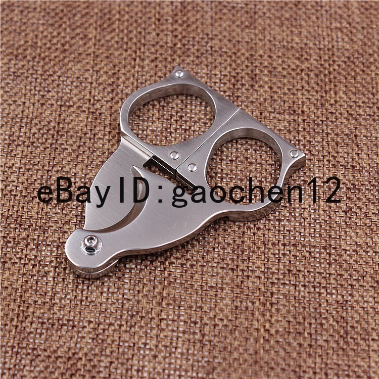 Portable Classic Cigar Cutter Scissors Stainless Steel Guillotine Cigar 2CM