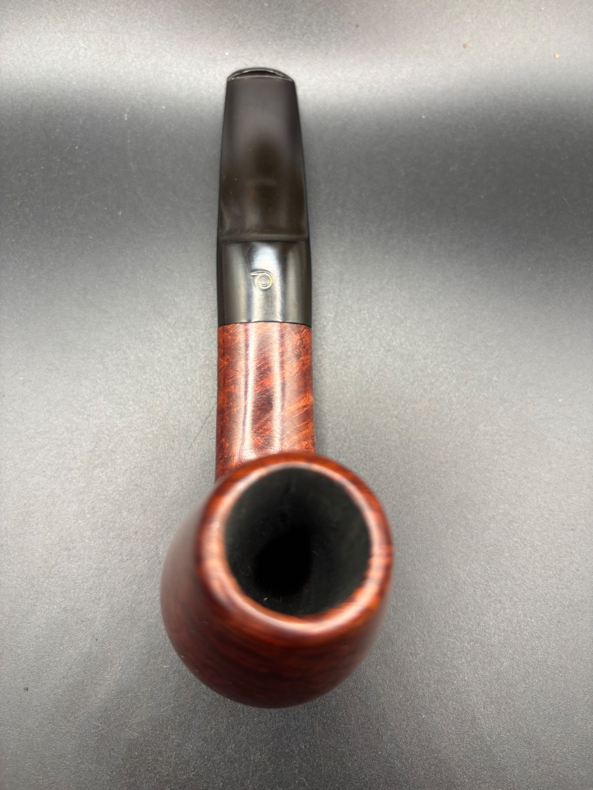 Danmore 314 Smooth Oval-Shank Brandy/Volcano Danish Estate Pipe