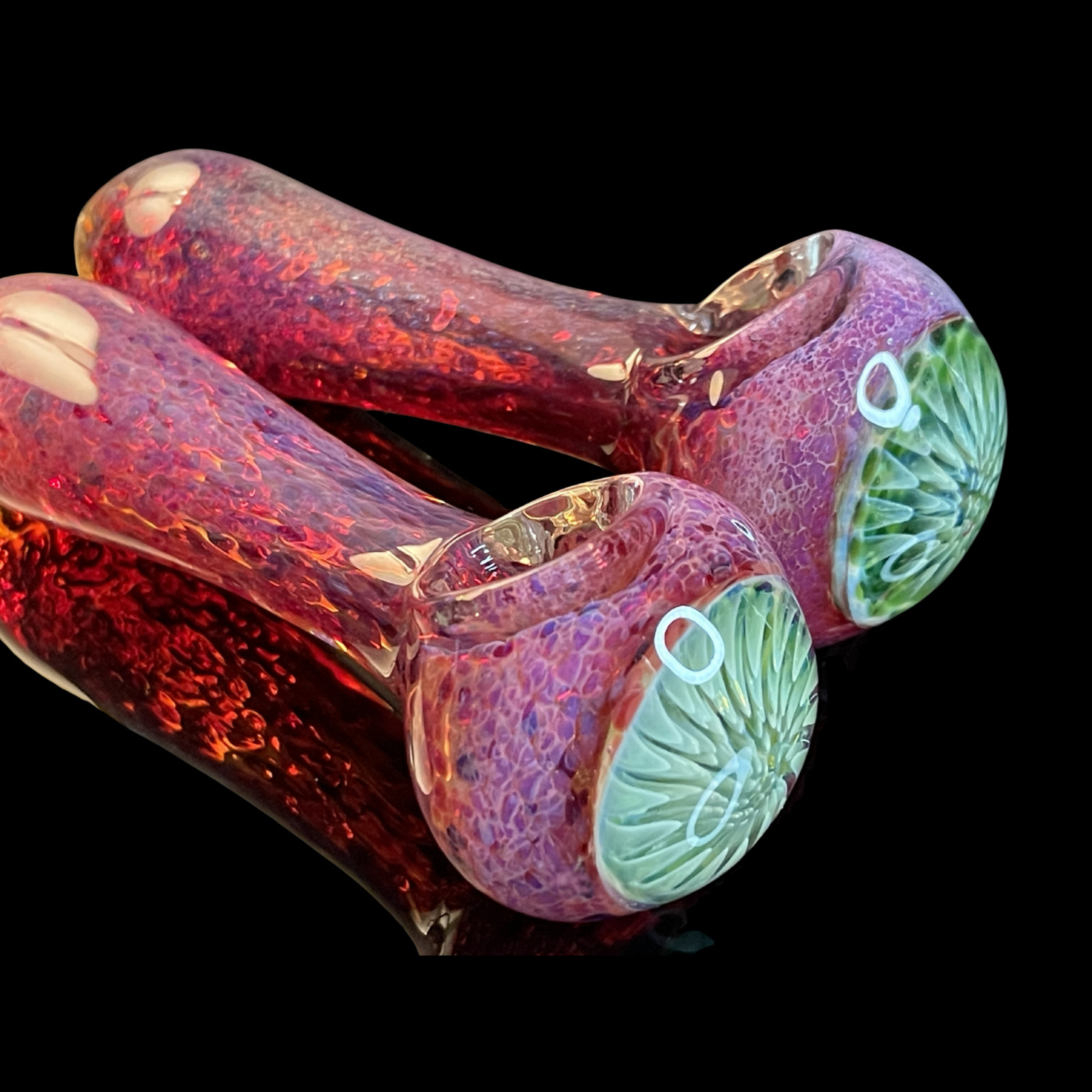 4.5 Inch Tobacco Smoking Glass Pipe Gorgeous Bowl Collectible Handmade Pipes