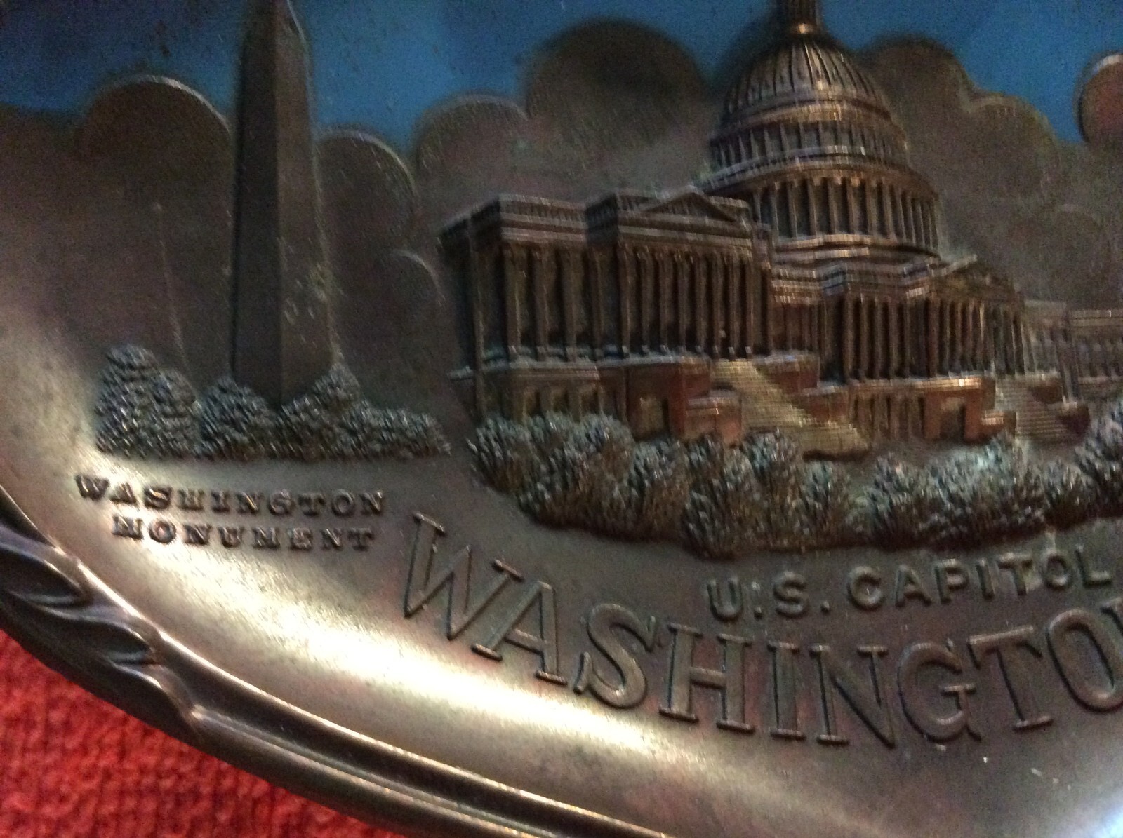 US CAPITOL WASHINGTON D.C. VINTAGE ASHTRAY MONUMENT WHITE HOUSE