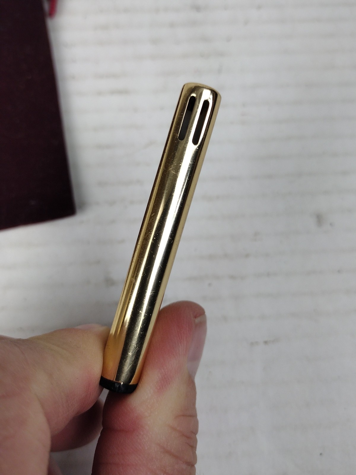 Vintage COLIBRI Lighter Electro Quartz With Instruction Manual and Bag Untested