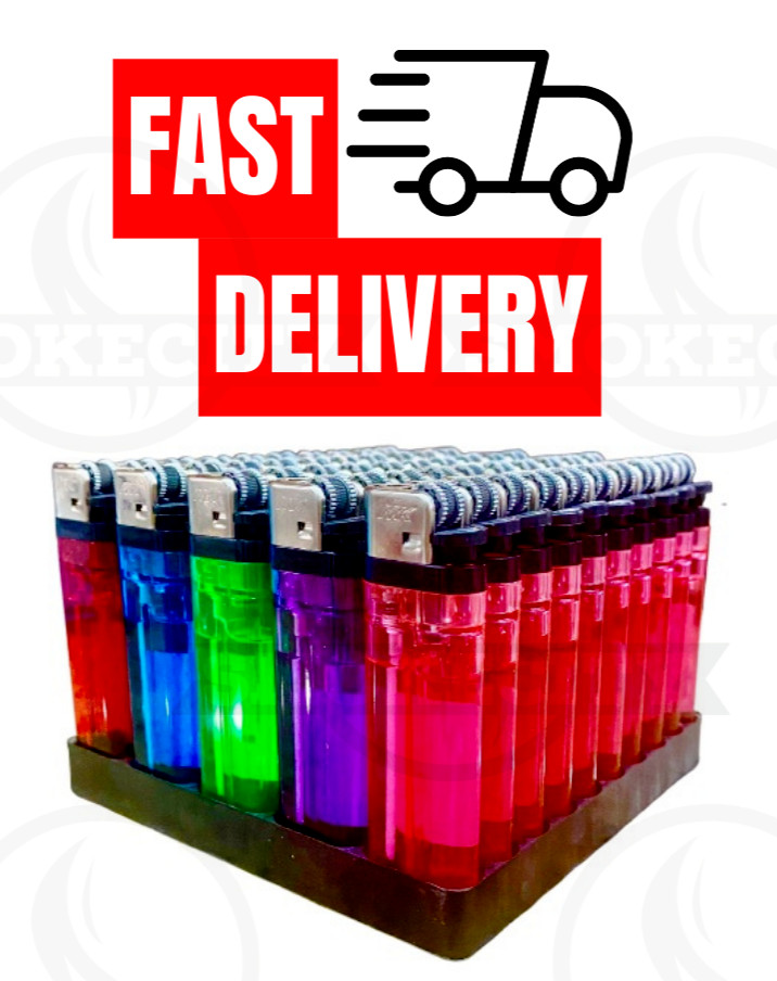 Full Size Disposable Butane Lighter Assorted Colors 25 50 100 200 Wholesale Pric