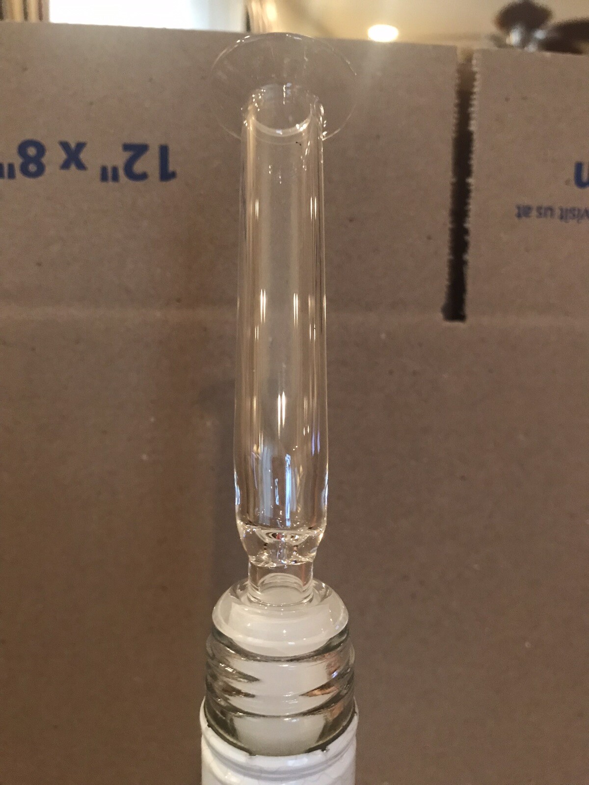 5.5” Glass Mouthpiece 14mm Adapter Included Bong Water Pipe Bubbler