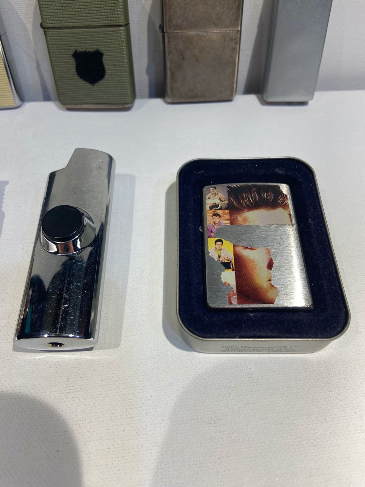 Lighter Lot Zippo Champ Hadson Empress Hyglo Tape Measure Fidget Spinner Case