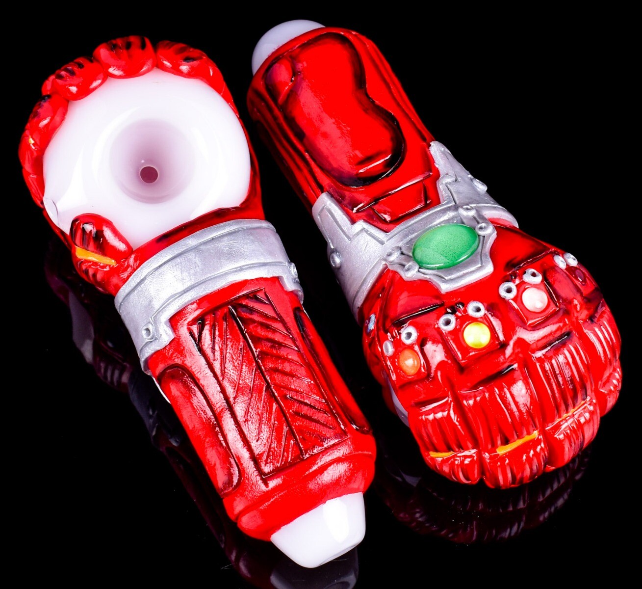 5″ Infinity Gauntlet Stones HAND PIPE Collectable Pipe Tobacco BOWL Pipe *USA*