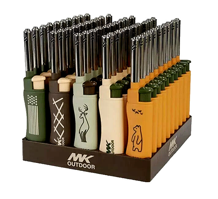 NEW Multipurpose MK Outdoor Series Lighters PACK OF 50