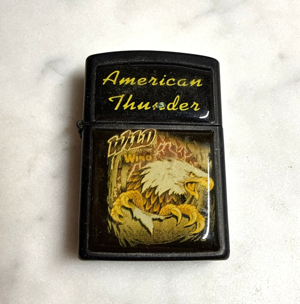 Vintage American Thunder Lighter with Eagle