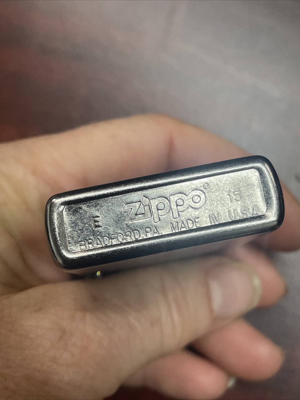 Zippo Lighter E15 Country Thunder Genuine American Twin Lakes Wi