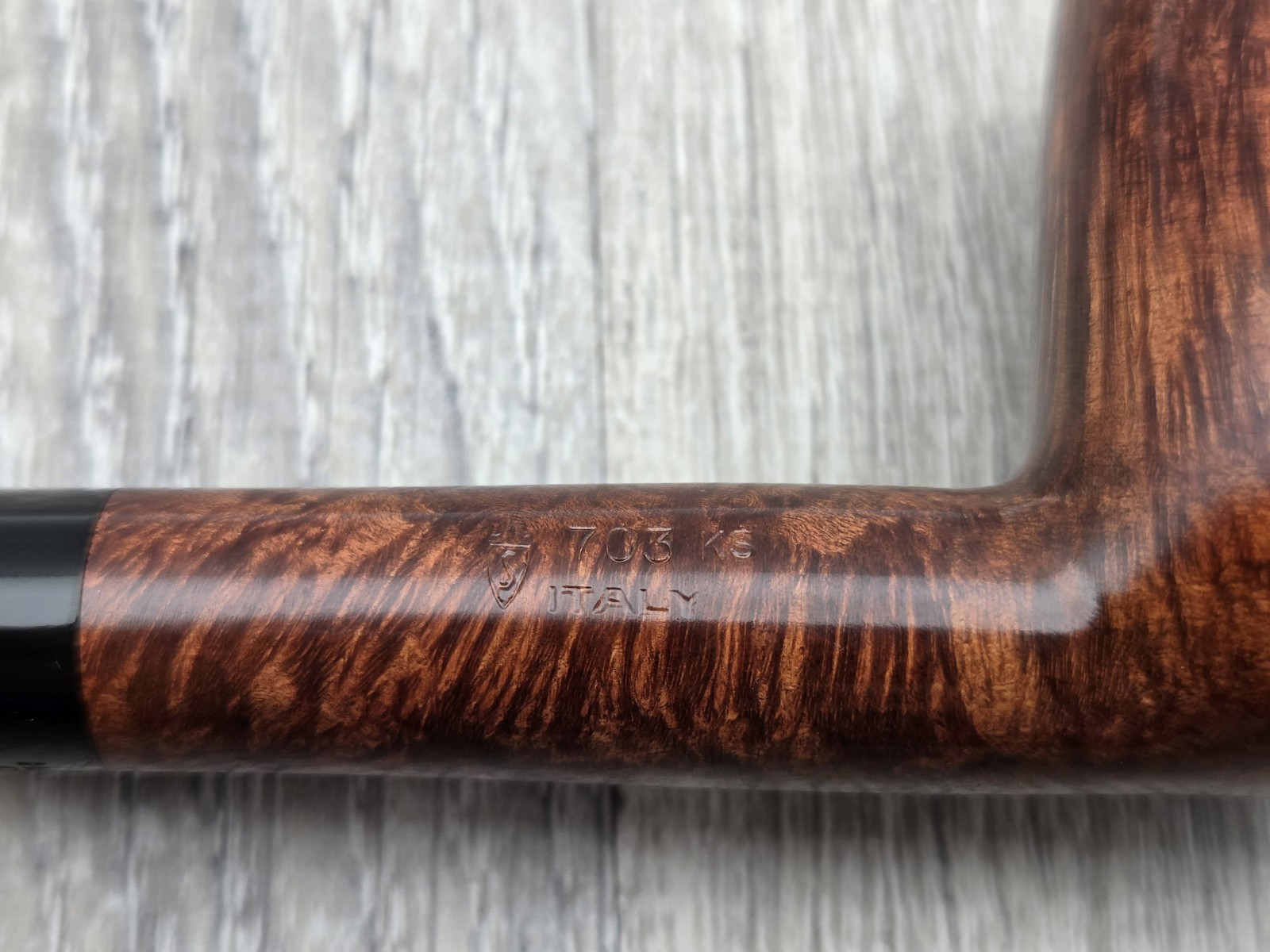 SAVINELLI PUNTO ORO GOLD Smooth Lovat 703 KS (6 mm) – BRAND NEW (READ)