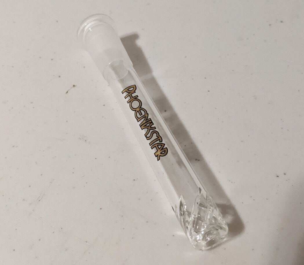 4″ Inch 18mm/14mm Downstem Glass Slide Crystal Diffuser For Water Pipe Smoking