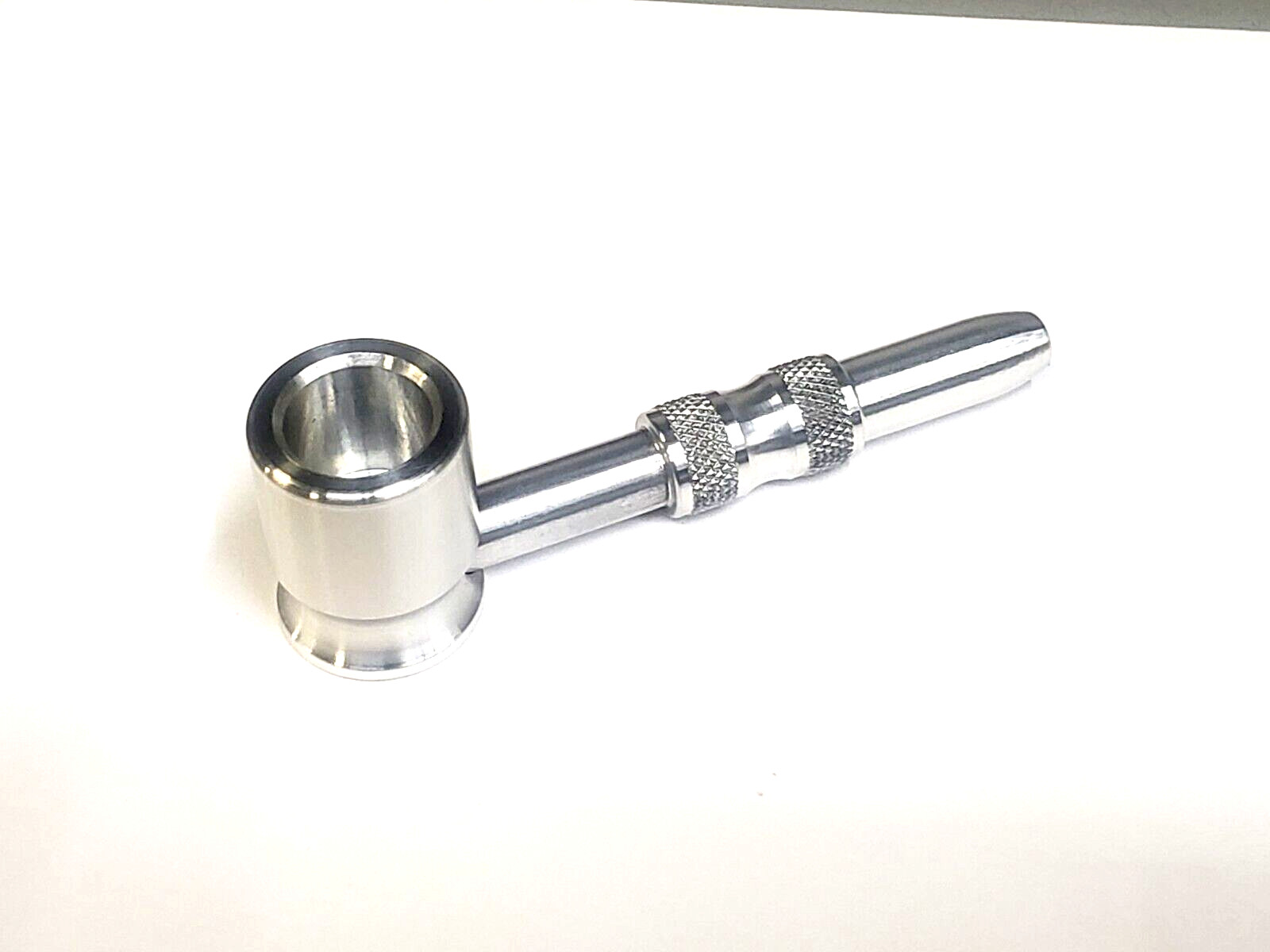 LARGE METAL TOBACCO SMOKING PIPE MADE IN USA !! LARGE BOWL. USA