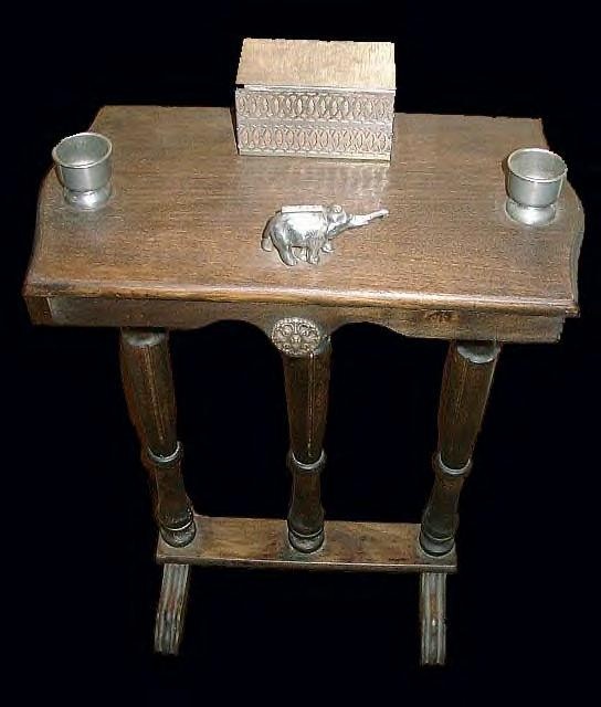 EXTREMELY RARE AMW RONSON ELEPHANT STRIKER LIGHTER FOR RONSONS “WOODEN TABLES”