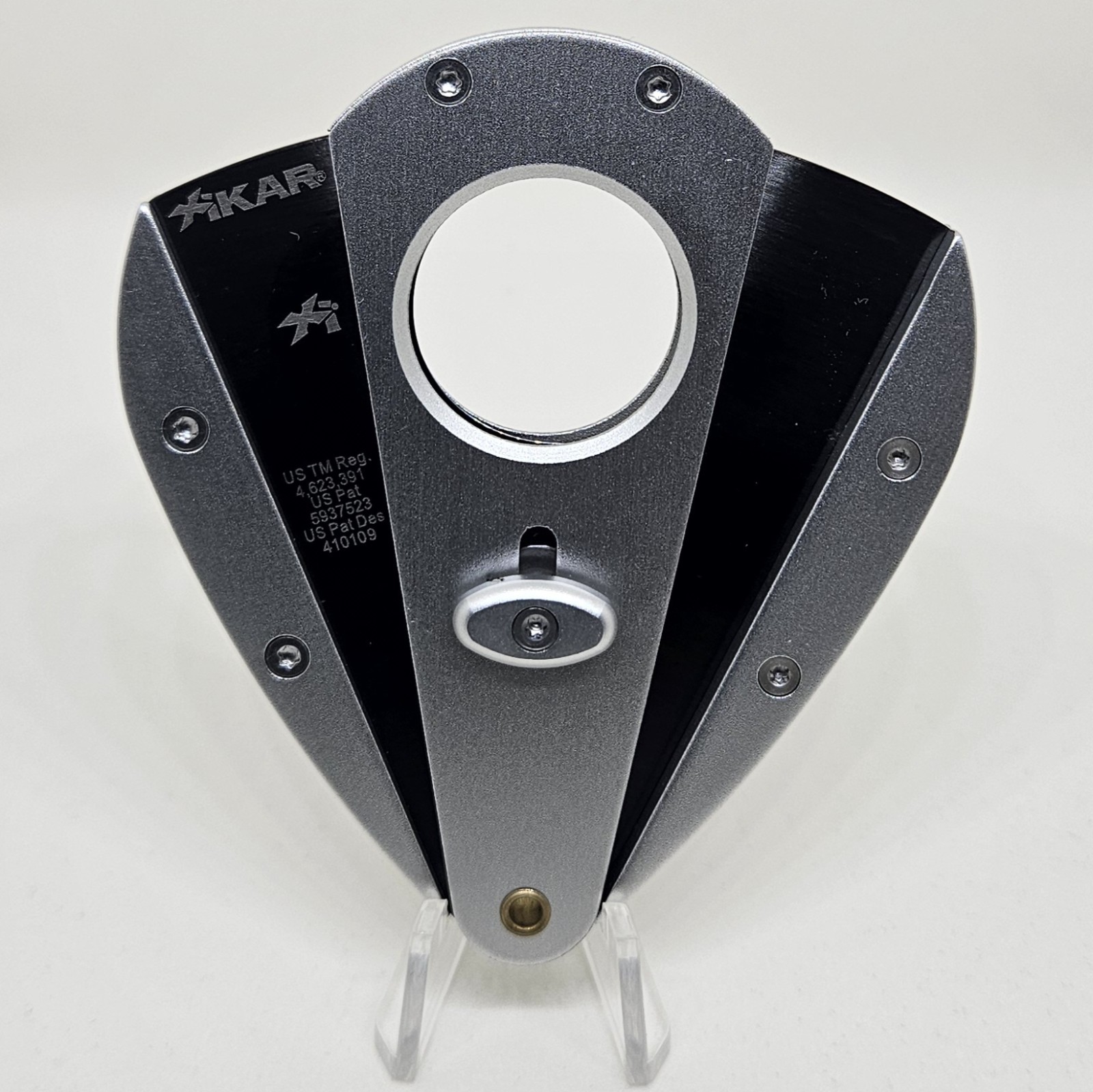 Xikar Xi1 Cigar Cutter Guillotine Phantom Silver Black Blade XI-100SL Sealed/New