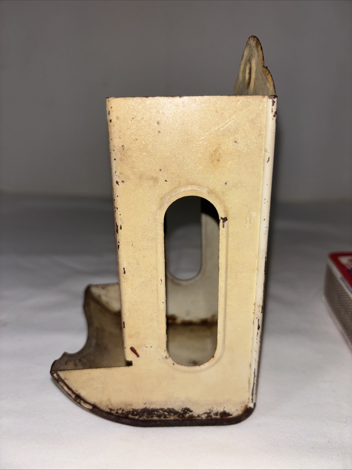Metal Strawberry Match Box Holder With Matches