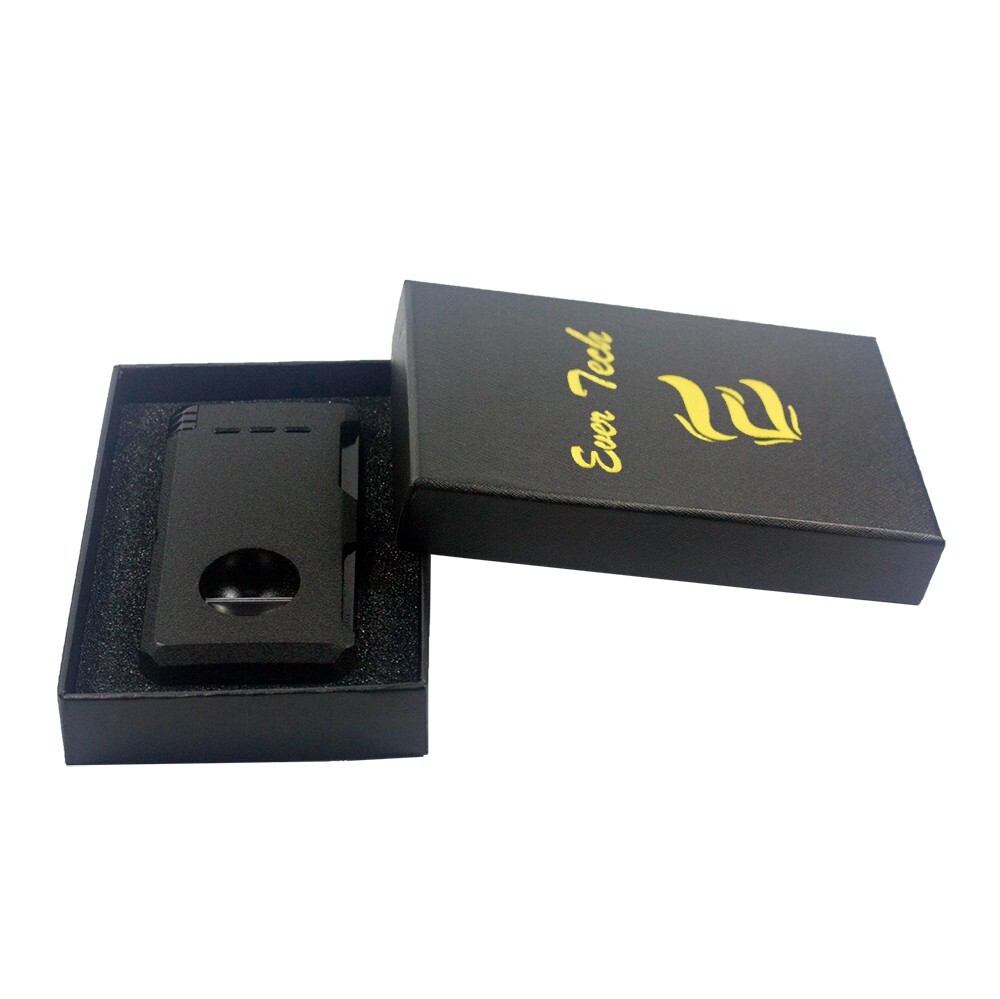 4″ H Ever Tech Premium 5-in-1 Cigar Luxury Jet Torch Lighter w/ Individual Box B